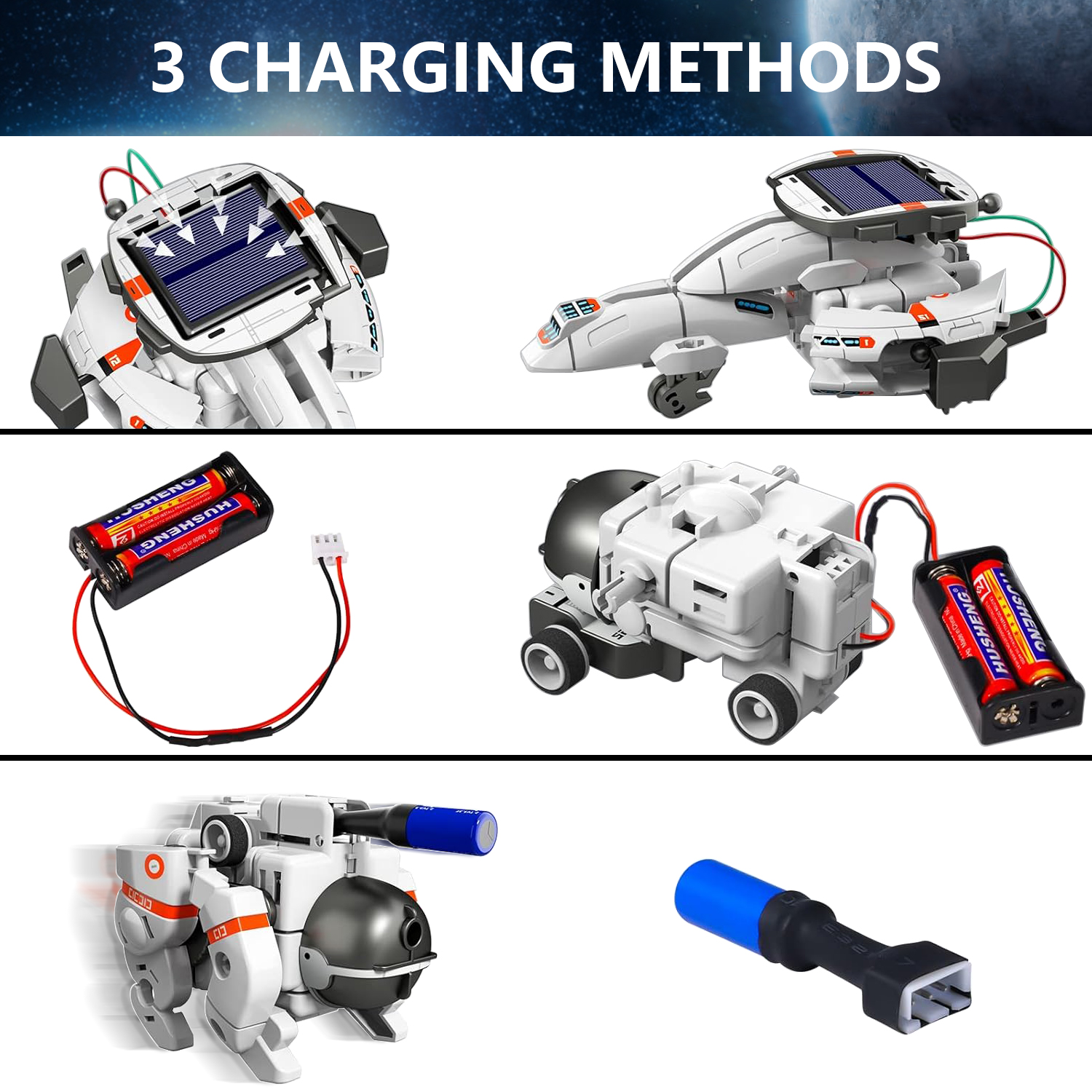 Rirool 6-in-1 Solar Robot Kit Ages 8-12 photo 4