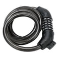 thumbnail image 3 of Candado de combinación de contraseña de 5 dígitos para bicicleta Candado de seguridad para bicicleta Cable de acero con soporte, 3 of 10