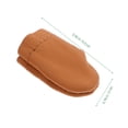 thumbnail image 2 of unbranded 2Ud Protector De Dedo De Cuero Chocolate Durable Para Manualidades Bordado Y DIY, 2 of 7
