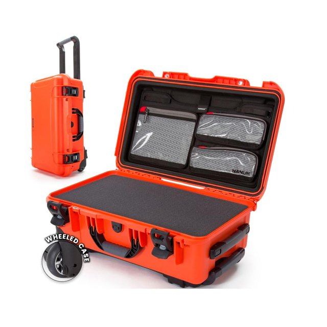 Funda rígida NANUK 935 impermeable con espuma en cubos y organizador de tapa