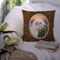thumbnail image 3 of Carolines Treasures SS8158PW1414 Bedlington Terrier Fabric Decorative Pillow, 14Hx14W, multicolor, 3 of 4
