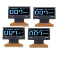 thumbnail image 2 of Pantalla LCD orgánica, 4 piezas Pantalla LCD de luz orgánica de 0,96 pulgadas Pantalla LCD de diodo emisor de luz orgánica Parte superior de la línea, 2 of 14