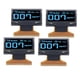 thumbnail image 2 of 4 Uds. Pantalla LCD de diodo emisor de luz orgánico de 0,96 pulgadas resolución de 30PIN 128x64 pantalla de visualización clara pantalla azul, 2 of 14
