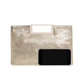 thumbnail image 3 of Bolso de mano CHARMING TAILOR Fashion de piel sintética para mujer, dorado, 3 of 7