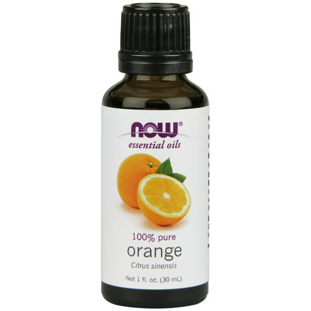 NOW Foods Orange Oil 1 fl oz Liquid (Best Essential Oil For Waking Up)
