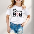 thumbnail image 2 of EHQJNJ Hauts d'Été Garçon et Fille Mode Décontractée Imprimé Col Rond T-Shirt Manches Courtes Ample T-Shirts Grande Taille, 2 of 4
