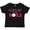 AB-Black, variant on Cleveland Vs. the World Blue and Red with Baseball Boys or Girls Toddler T-Shirt