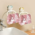thumbnail image 6 of 6PCS Dish Towels and Dish Cloths Reuseable Dishcloths Sets for Washing Dishes, Cooking, Baking Size 11" x 11" Christmas Forest with Snowmen, 6 of 9