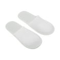 thumbnail image 2 of Unique Bargains 1Pair Disposable Slippers Foldable Closed Toe Non Slip Hotel Slippers White, 2 of 5