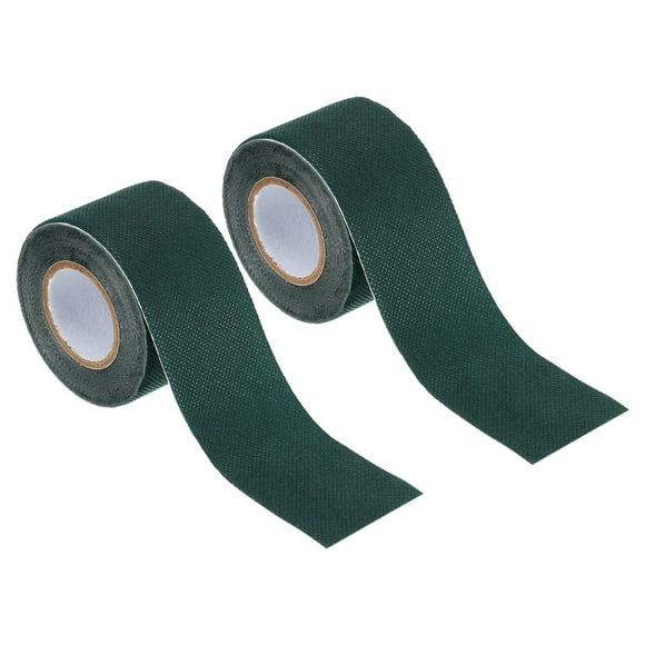 Cinta de Césped 2"x16 FT, Paquete de 2 Cinta Adhesiva para Unir Césped Artificial, Verde