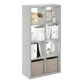thumbnail image 5 of Pemberly Row Open Back Decorative Cube Storage Organizer in 8-Cube Light Gray, 5 of 6