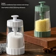 thumbnail image 4 of Glass Salt Shaker Dispenser, 0.5g Quantitative Salt Shaker, Precise Control Metering Seasoning Bottle, Ration Spice Dispenser, Air Tight Seasoning Bottle for Kitchen Camp, 4 of 7