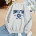 thumbnail image 2 of Women Blouses Women Jogging Suits Plain Ladies Sweatshirt Womens Sweatshirt Jacket with Hood Sweaters for Fall Womens Thick Pullover Sweaters Zip up Jacket Long Workout Hoodie Petite Hoodie Light, 2 of 3