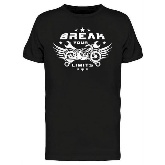 Break Your Limits T-Shirt Men -Image by Shutterstock, Male Large