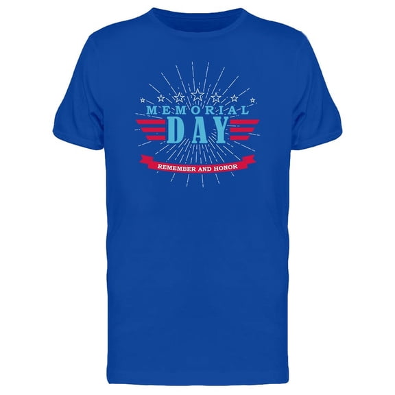 Memorial Day Stars Tee Men's -Image by Shutterstock