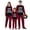 Season, variant on LuLiaMenton Christmas Pajamas, Love Dreidel Print, Red Plaid Matching PJs, Plus Sizes, 2-3T-Kid