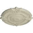 thumbnail image 3 of 53 1/2"OD x 3 1/2"P Attica Acanthus Leaf Ceiling Medallion (Fits Canopies up to 4 5/8"), Hand-Painted Clear Yellow, 3 of 5
