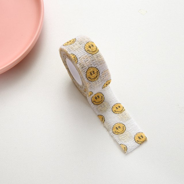 Vendaje para dedos para estudiantes, linda combinación para escribir, protección para dedos, cinta antidesgaste, dibujos animados, antidesgaste, anticapulpo, autoadhesivo