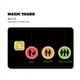 thumbnail image 5 of 2021 Fashion Stonks Skull Film Tape Sticker for Large Small Chip Debit Credit Card, 5 of 5