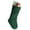 Green, variant on LUCKYXTT Christmas Holiday Knitted Stocking Hanging Crochet Stock Tree Ornament Decor