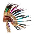 thumbnail image 4 of Tocado de plumas, accesorios para fotos, decoración para cabello de adultos, tocado americano, 4 of 8