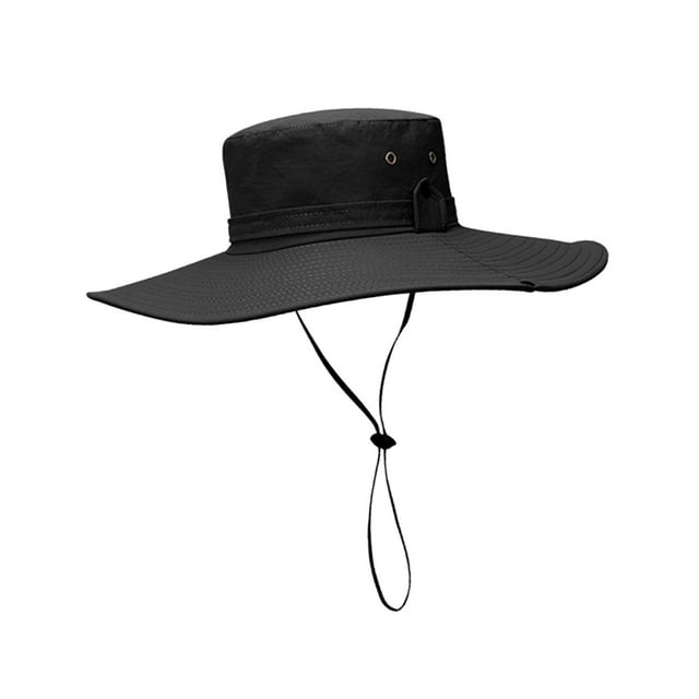 Sombrero de Pescador Sunnimix Ala Ancha Negro