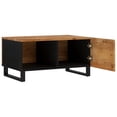 thumbnail image 4 of vidaXL Coffee Table 80x50x40 cm Solid Wood Acacia&Engineered Wood, 4 of 5