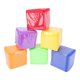 thumbnail image 1 of Dados 6 Piezas Juego Educativo Dados Dados De Espuma Suave Con 6 Bolsillos Laterales Transparentes Para La Enseñanza En El Aula, 1 of 7