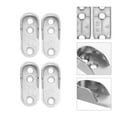 thumbnail image 6 of 12pcs Wardrobe Closet Pole Socket Rod End Support Closet Pipe Flange Socket, 6 of 10