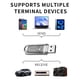thumbnail image 3 of DQrwqpou Adaptador Auxiliar USB Receptor Ligero Compatible Con para Altavoz Coche, 3 of 9