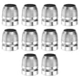 thumbnail image 1 of Uxcell 10-Pack Round Axe Handle Wedge, 8mm/0.32 Inch Metal Hammer Handle Wedges for Reinforced Axe [Silver], 1 of 6