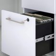 thumbnail image 6 of Bush Business Furniture 400S219WH 72 in. 400 Series Collection L Shaped Adjustable Desk with Storage, White, 6 of 7