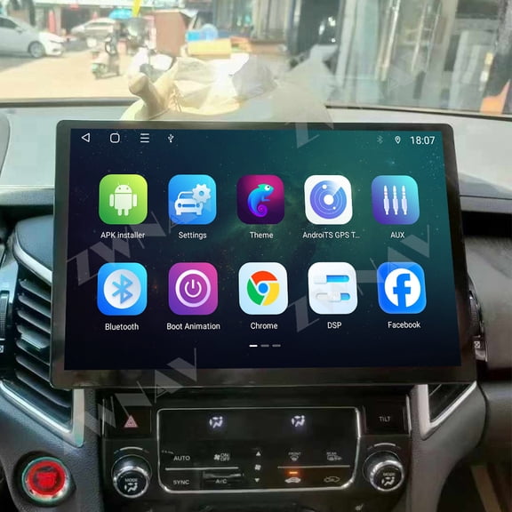 ZWNAV 13.3 inch Car Radio for Honda Avancier 2018-2020 Wireless Carplay Android Auto Multimedia Player GPS Navigation Stereo Screen