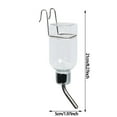 thumbnail image 2 of Hearth & Gear Hanging Pet Water Dispenser Automatic Water Feeder Small 180ML Large 350ML Options Easy Clean For Dogs Cats Rabbit Bowls Ceramic Set Cat Bowls for Food And Water Small Pet Food outside, 2 of 2