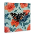 thumbnail image 2 of Stupell Industries Eclectic Academia Moth On Floral Canvas Art, 17 x 17, by Kate Jarvik Birch, 2 of 8
