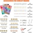 thumbnail image 4 of DIFELOP 10000 Clay Beads Bracelet Making Kit, 72 Color Heishi Beads Kit for Jewelry Making Bracelets, Craft Gift for Kids & Girls Ages 6-12, 4 of 6