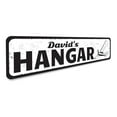 thumbnail image 3 of Hangar Novelty Decor, Metal Wall Sign - 4x18 Inches, 3 of 4