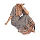 thumbnail image 3 of Txlixc - Vestido informal para mujer, diseño bohemio, manga corta, cuello en V, verano, playa, vacaciones, vestido elegante Txlixc  Casual, 3 of 5