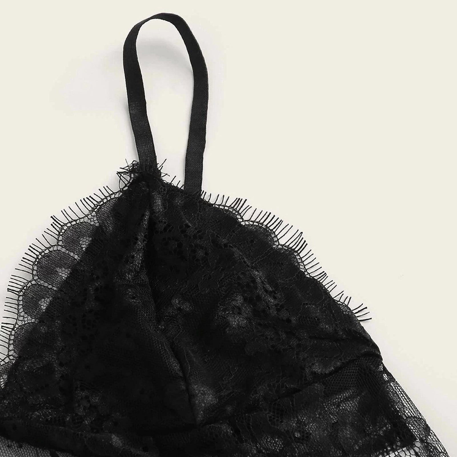 floral lace cami top with satin shorts