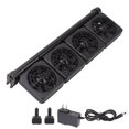 thumbnail image 2 of Adjustable USB Aquarium Cooling Fan - Mounted Fish Tank Chiller With US Plug 2 of 7