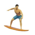 thumbnail image 3 of Almencla 1/64 Miniature Surfing Figure Collectibles Layout Props Painted Beach Surfer A, 3 of 8