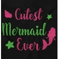 thumbnail image 2 of Cutest Mermaid Ever Daughter Birthday Youth T Shirt Tee Girls Infant Toddler Brisco Brands 12M, 2 of 5