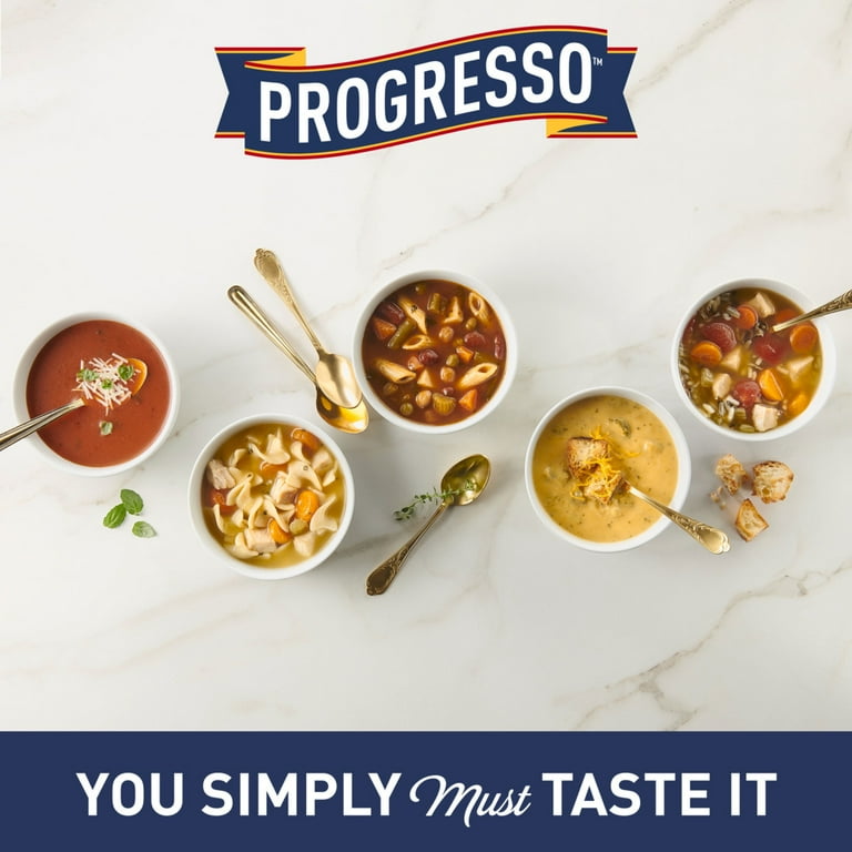 6 pack) Progresso New England Clam Chowder Soup, Rich & Hearty