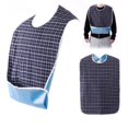 thumbnail image 3 of Large Waterproof Aprons Adult Mealtime Bibs Disability Clothes Bib Cook Protector Tool Aid Cook Dining Clothes Washable, 3 of 7
