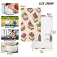 thumbnail image 6 of Yayeee 100% Cotton Hand Towels for Bathroom 16" x 28" Kitchen Towel, Strawberry Cake, 6 of 7