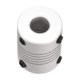 thumbnail image 4 of Acoplamiento de Eje de Aleación de Aluminio de 8mm a 8mm Conector Flexible Motor L25xD19 5pcs, 4 of 6