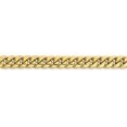 thumbnail image 2 of Avariah Diamonds 10K Yellow Gold Semi-Solid 9.5mm Miami Cuban Chain - 24", 2 of 8