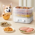 thumbnail image 5 of Digital Touch Control Home Freeze Dryer Machine, Multi-Layer Food Freeze Dryer for Fruits, Meats, Meals & Home Kitchen Use,White, 5 of 7