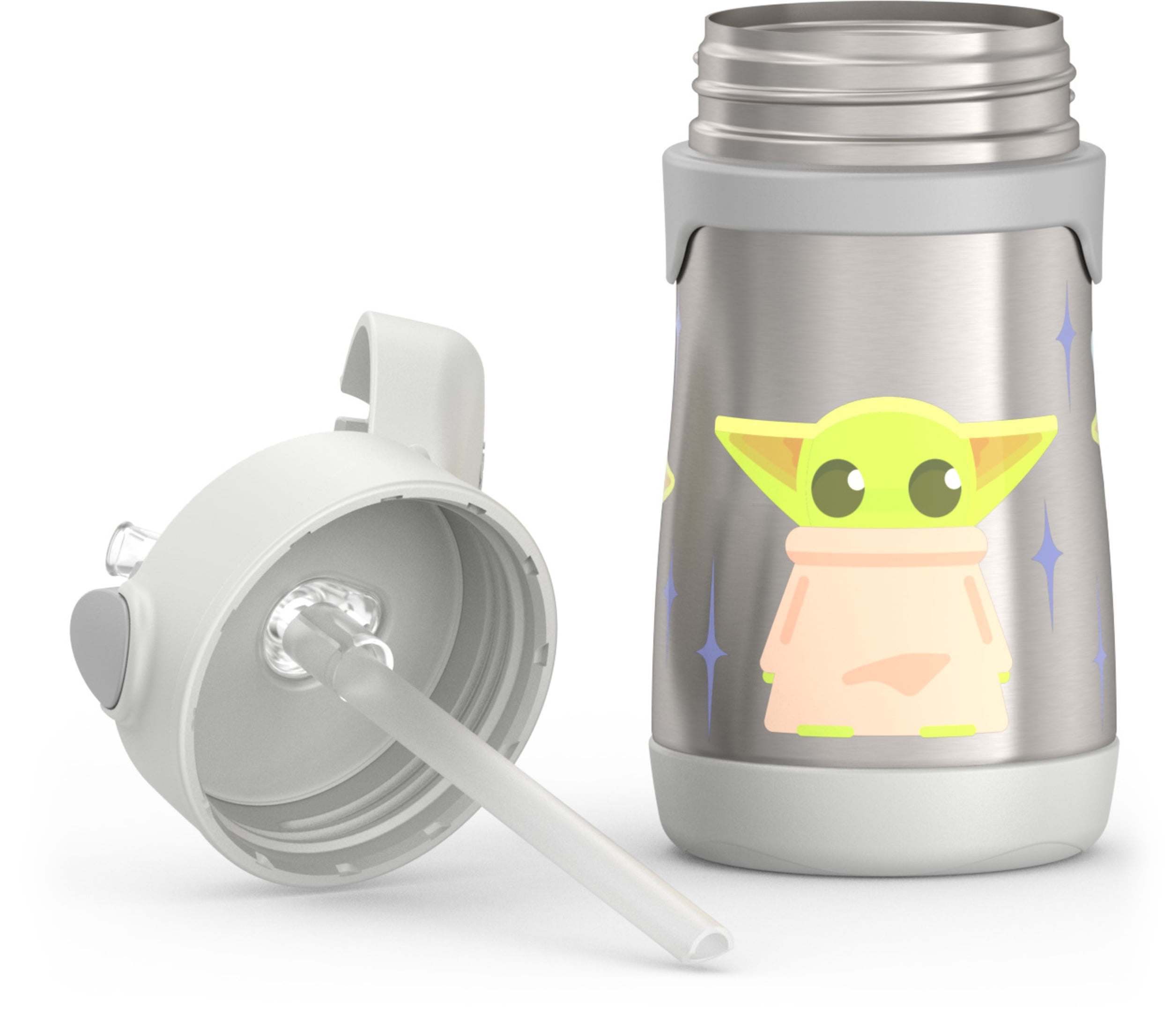 Thermos 10 oz. Vacuum Insulated Stainless Steel Straw Bottle - Mandalorian