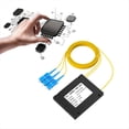 thumbnail image 4 of Divisor de Fibra Óptica SC/UPC, Divisor PLC, Caja ABS, Divisor de Fibra Óptica, Divisor de Fibra Óptica 1/2, 4 of 5